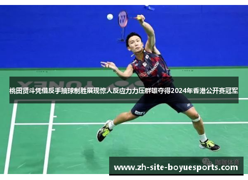 桃田贤斗凭借反手抽球制胜展现惊人反应力力压群雄夺得2024年香港公开赛冠军